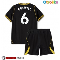 Otroške Nogometnih dresov Chelsea Levi Colwill #6 Gostujoči 2026-27 Kratki rokavi (+ hlače)